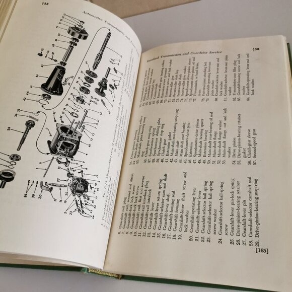 1950s Automotive Transmissions & Power Engines Book Vintage William H. Crouse - Picture 10 of 11